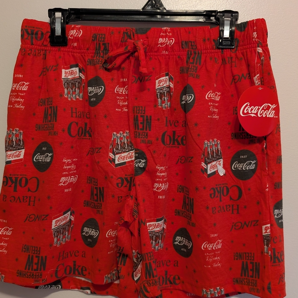 Coca Cola Red Men's Swim Shorts